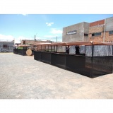 Barracas padronizadas para eventos