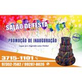 Salão de Festa na Trindade sg