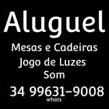 aluguel mesas cadeiras uberlândia