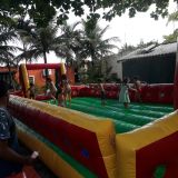 Locação de futebol de sabão