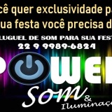 Power Som Aluguel de Som e Iluminação