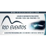 Rio Eventos - Locação de Projetor Telão Data Show