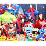 Herois Vingadores cosplay personagens vivos