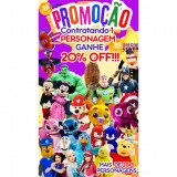 Show Cover Personagens Vivos