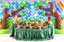 Decoração de festa infantil e decoração com balões