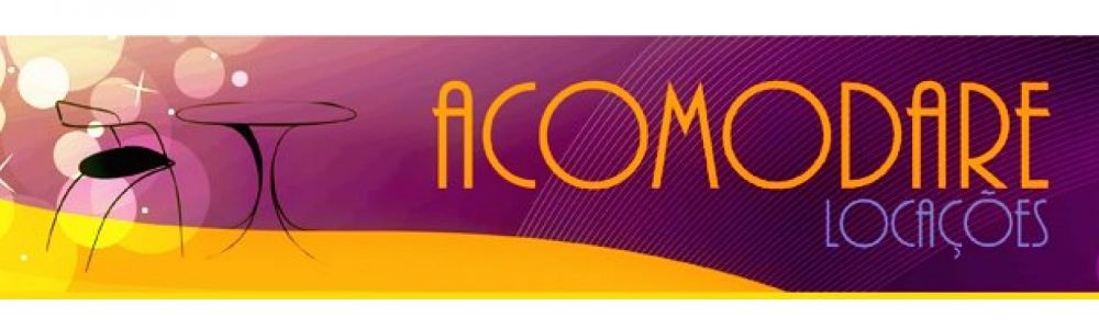 Acomodare Alugues mesas e cadeiras para festas