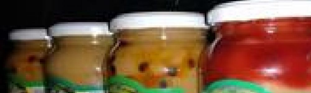 Doces em compota potes de 600 gr