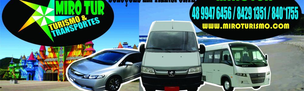 transporte com Van, Micros, carros executivos