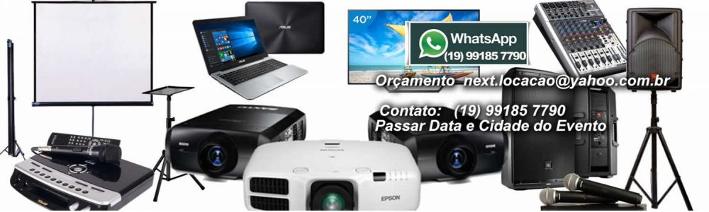 Locação Projetor, Datashow, Som, Pulpito, Videoke
