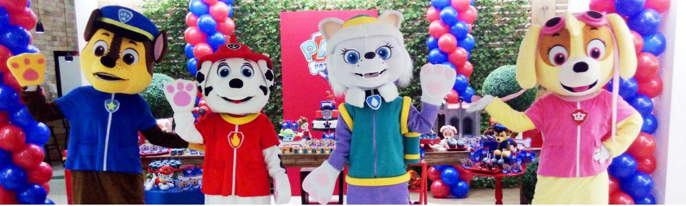 Patrulha Canina cover Personagens vivos animação festas infantil
