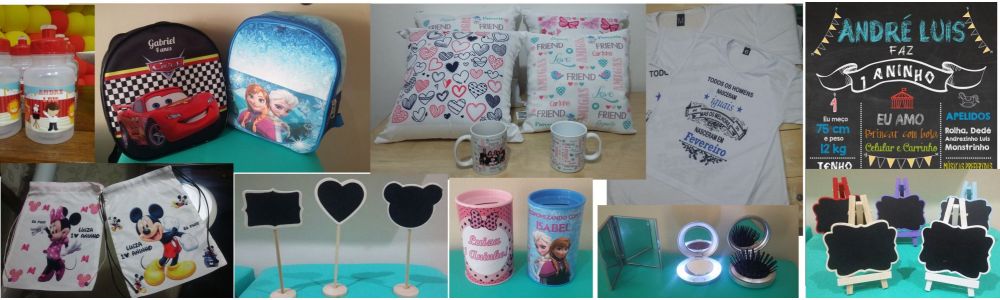Personalizados - Lembrancinhas e brindes