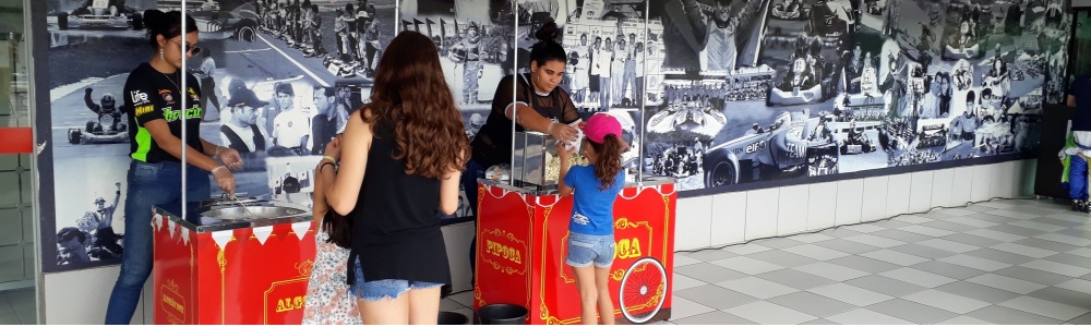 Pipoca e algodão doce para eventos em empresas e industrias