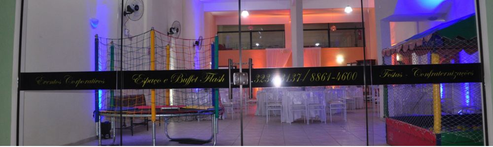Espaço e Buffet Flash