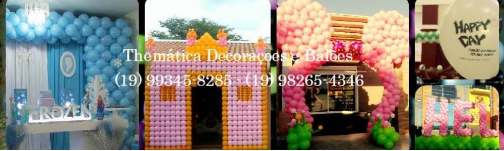 Themática Decoração e Balões