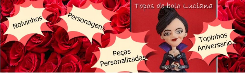 Topos de bolo Luciana