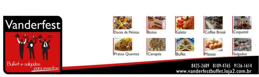 Buffet e salgados vander fest