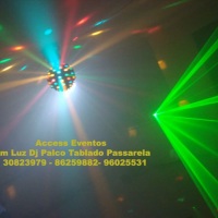 Globo, Laser, Estrobo.