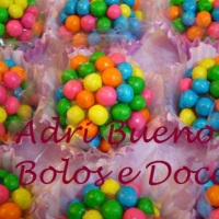 brigadeiro com chocobaal colorido