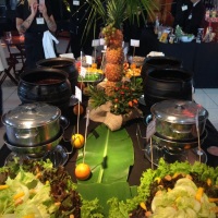 Buffet de deliciosa feijoada