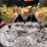 Salada na taça