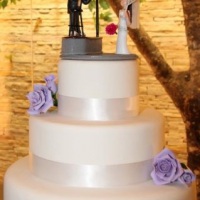 Bolo cenário Casamento