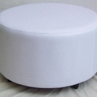 PUFF Branco redondo