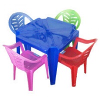 Jogo de Mesa e Cadeira Infantil