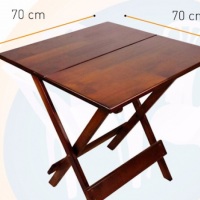 Aluguel de Mesa de Madeira