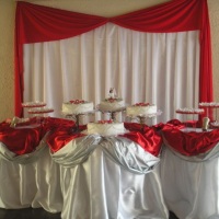 toalha montada para casamento 150,00
