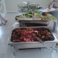 Churrasco de um Batizado.