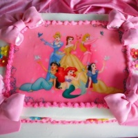 Bolo Princesas