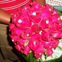Boquet Noiva-Vermelho