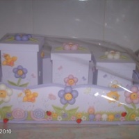Kit higiene c/ 3 potes flor