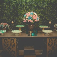 Mesa de doces de 15 Anos