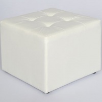 Puf 0,60x0,60 com repuxo