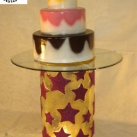 Base de Mesa com iluminação - Estrelas
