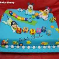 Bolo Baby Disney