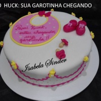 Bolo Chá de Bebê Huck