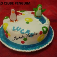 Bolo Clube do Peguim