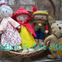 Personagens para decoração Chapeuzinho Vermelho