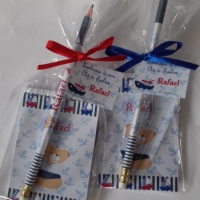 Caderneta personalizada com lápis. Pode ser somente a caderneta ou opção com caneta. Escolha . Fazem
