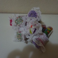 Tubetes c/ mini confete