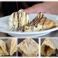 Crepe a Francesa excelente para um evento de Jantar ou Almoço podendo ser incluso também em um cardá