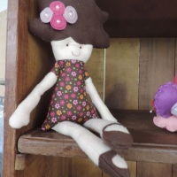 Boneca Fifi - em feltro