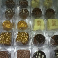 Bombons recheados para casamentos