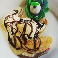 mais de 5 opções de crepe doce