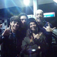 Antes do show