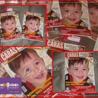 CONVITE INFANTIL - ESTILO CAPA DE REVISTA