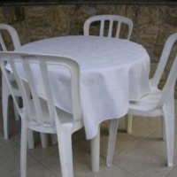 Conjunto Redondo 4 Lugares