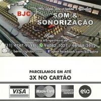 A Empresa Bjc Som & Sonorização, este ano ficou mais fácil pra você fazer o seu evento,,, Venha 